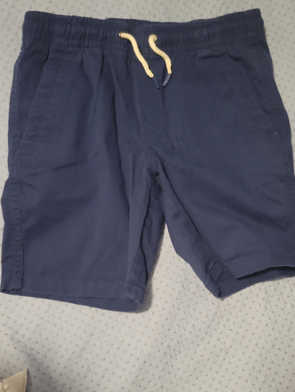 GAP Boy's Navy Elastic Waist Drawstring Shorts